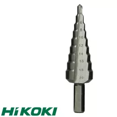   HIKOKI Proline 780112 HSS lépcsős fémfúró (egyenes vágóéllel), Ø 4-20 mm