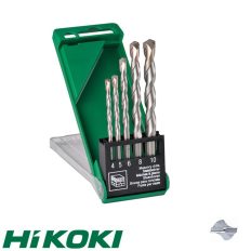   HIKOKI Proline 780898 kőzetfúró készlet (Ø10 mm szár), 5 darabos