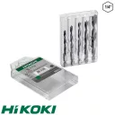 HIKOKI Proline 781983 hengeres fafúrószár készlet 1/4", 5 darabos