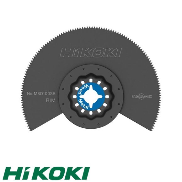 HIKOKI Proline 782725 multiszerszám vágófej (fa+fém), Ø 100x0.9 mm, 15 TPI