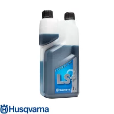   Husqvarna LS+ kétütemű motorolaj, kék, adagolóval - 1 liter
