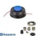 Husqvarna 578-44-94-01 T35 Universal félautomata damilfej - 118 mm (5 féle adapter)