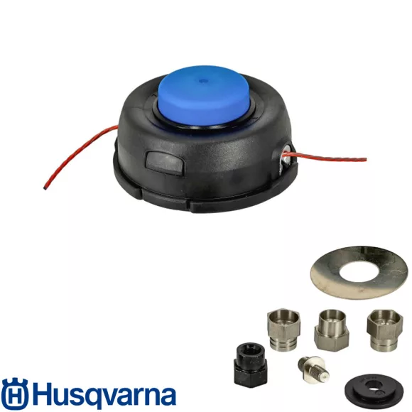 Husqvarna 578-44-94-01 T35 Universal félautomata damilfej - 118 mm (5 féle adapter)