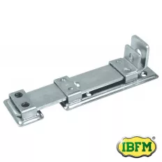   IBFM 016125 biztonsági tolózár, lakatolható (egyenes) (horganyzott), 125 mm