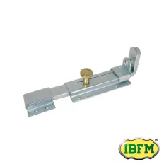   IBFM 038300 biztonsági tolózár, lakatolható (erősített) (horganyzott), 300 mm