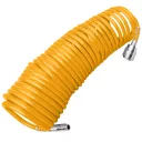 INGCO AH1151 pneumatikus spiráltömlő gyorscsatlakozóval, PU 5x8 mm - 15 m
