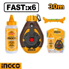 INGCO HCLR0630 kicsapózsinór festékporral - 30 m