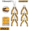 INGCO HMPS06115 mini fogó készlet 115 mm - 6 részes