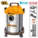 Ingco VC14122 száraz-nedves porszívó 800W - (12 liter, HEPA)
