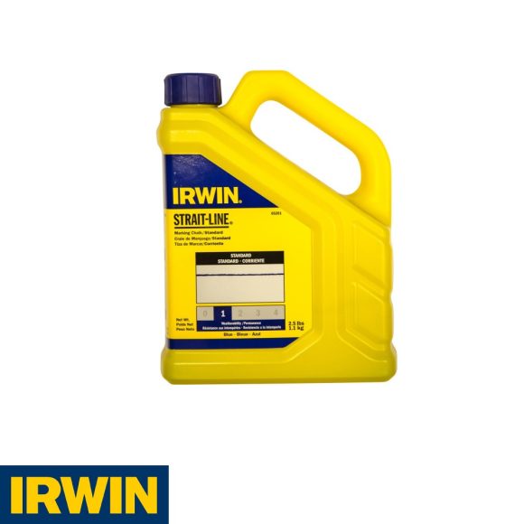 IRWIN 65201 kék porfesték kicsapózsinórhoz, 1,1kg (beltéri-kültéri)
