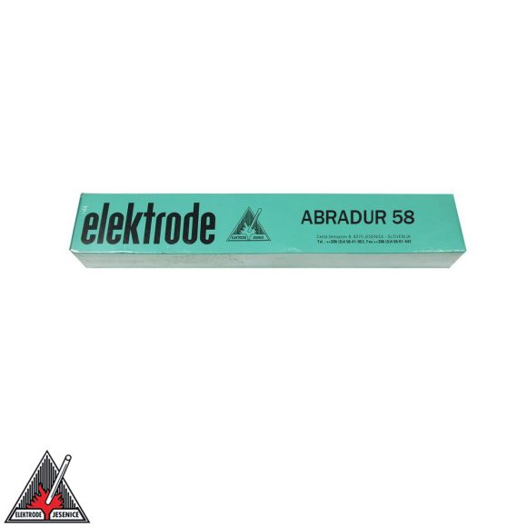 Elektrode J. Abradur 58 felrakó elektróda 3,25x350 mm - doboz 4 kg (rutilos)