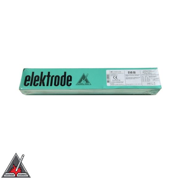 Elektrode Jesenice EVB 50 bázikus elektróda 4,0x450 mm - doboz 5,4 kg