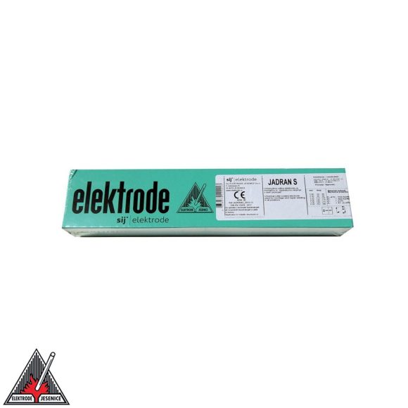 Elektrode Jesenice Jadran S rutilos elektróda 5,0x450 mm - doboz 6,6 kg