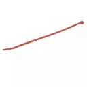 kábelkötegelő PA 6.6 piros 2,5x100 mm