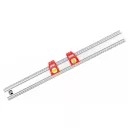 KAPRO 314-90 Set & Mach T-derékszög vonalzó fogantyúval, kiegészítőkkel, 2 libella - 120 cm