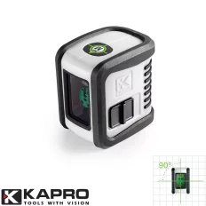   KAPRO 842GS Prolaser Bambino zöld keresztlézer szett 15 m (önbeálló, mini tripoddal)