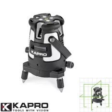   KAPRO 875G Prolaser profi zöld vonallézer 30/60 m (önbeálló)