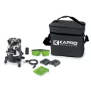 KAPRO 875G Prolaser profi zöld vonallézer 30/60 m (önbeálló)