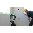KAPRO 883G Prolaser 3D profi zöld vonallézer szett 30/70 m (önbeálló)