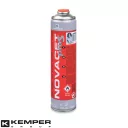 KEMPER Novacet Plus 580S Antiflare 360° univerzális gázpalack, 7/16" menet - 220g (EN417)