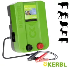  Kerbl 392511 TITAN DUO 1500 villanypásztor készülék, 12 V / 230 V, 1.5 J (9000 V)