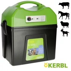   Kerbl 392521 TITAN A 1600 villanypásztor készülék, 12 V / 9 V, 1.6 J (9000 V)