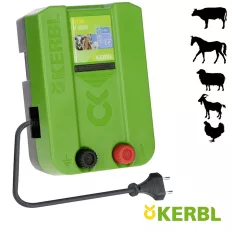   Kerbl 392533 TITAN N 3800 villanypásztor készülék, 230 V, 3.8 J (10000 V)
