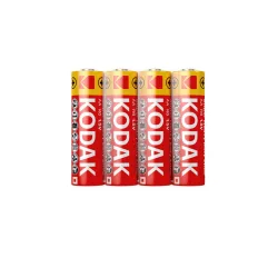   KODAK Super Heavy Duty Zinc féltartós ceruzaelem AA (1,5V) - 4 darab