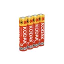 KODAK Super Heavy Duty Zinc féltartós mikro ceruzaelem AAA (1,5V) - 4 darab
