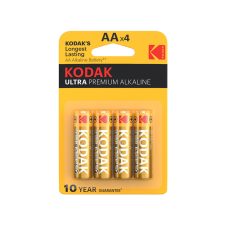KODAK Ultra Premium alkáli ceruzaelem AA (1,5V) - 4 darab