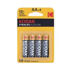 KODAK Xtralife alkáli ceruzaelem AA (1,5V) - 4 darab