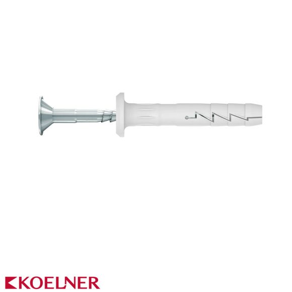 Koelner FX-K beütődübel nagy lapos peremmel - 6x40 mm