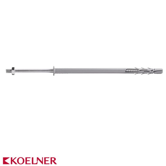 Koelner K-RUR rögzítődübel M8 menettel - 10x100 mm (csőbilincshez)