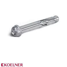   KOELNER KT-08065 feszítőhüvelyes alapcsavar anyával - 8x65/15 mm
