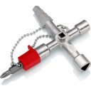 Knipex 00 11 04 Profi-Key kulcs elzáró rendszerekhez