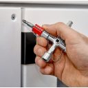 Knipex 00 11 04 Profi-Key kulcs elzáró rendszerekhez