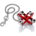 Knipex 00 11 06 Univerzális kulcs (használatos szekrényekhez és elzáró rendszerekhez)