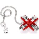 Knipex 00 11 06 Univerzális kulcs (használatos szekrényekhez és elzáró rendszerekhez)