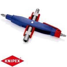   Knipex 00 11 07 csapos kapcsolószekrény kulcs (használatos szekrényekhez és elzáró rendszerekhez)