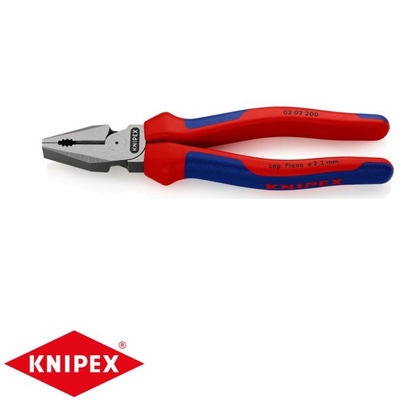 Knipex 02 02 200 erő kombinált fogó (200 mm)