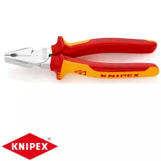Knipex 02 06 180 erő kombinált fogó (VDE, 180 mm)
