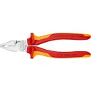 Knipex 02 06 180 erő kombinált fogó (VDE, 180 mm)