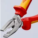 Knipex 02 06 180 erő kombinált fogó (VDE, 180 mm)