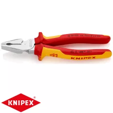 Knipex 02 06 200 erő kombinált fogó (VDE, 200 mm)