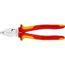 Knipex 02 06 225 erő kombinált fogó (VDE, 225 mm)