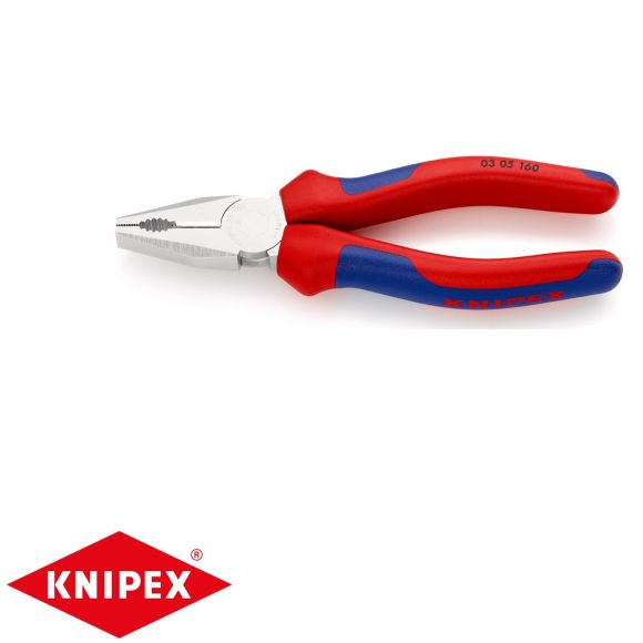 Knipex 03 05 160 kombinált fogó (krómozott, 160 mm)