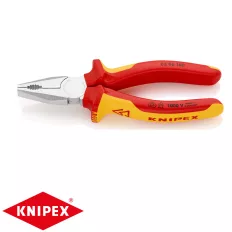 Knipex 03 06 160 kombinált fogó (VDE, 160 mm)