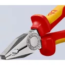 Knipex 03 06 180 kombinált fogó (VDE, 180 mm)