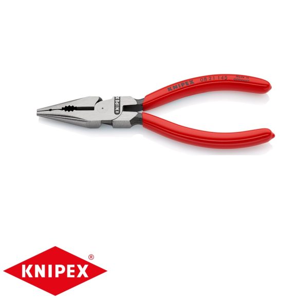 Knipex 08 21 145 hegyes erő kombinált fogó (145 mm)