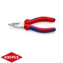 Knipex 08 25 145 hegyes erő kombinált fogó (krómozott, 145 mm)
